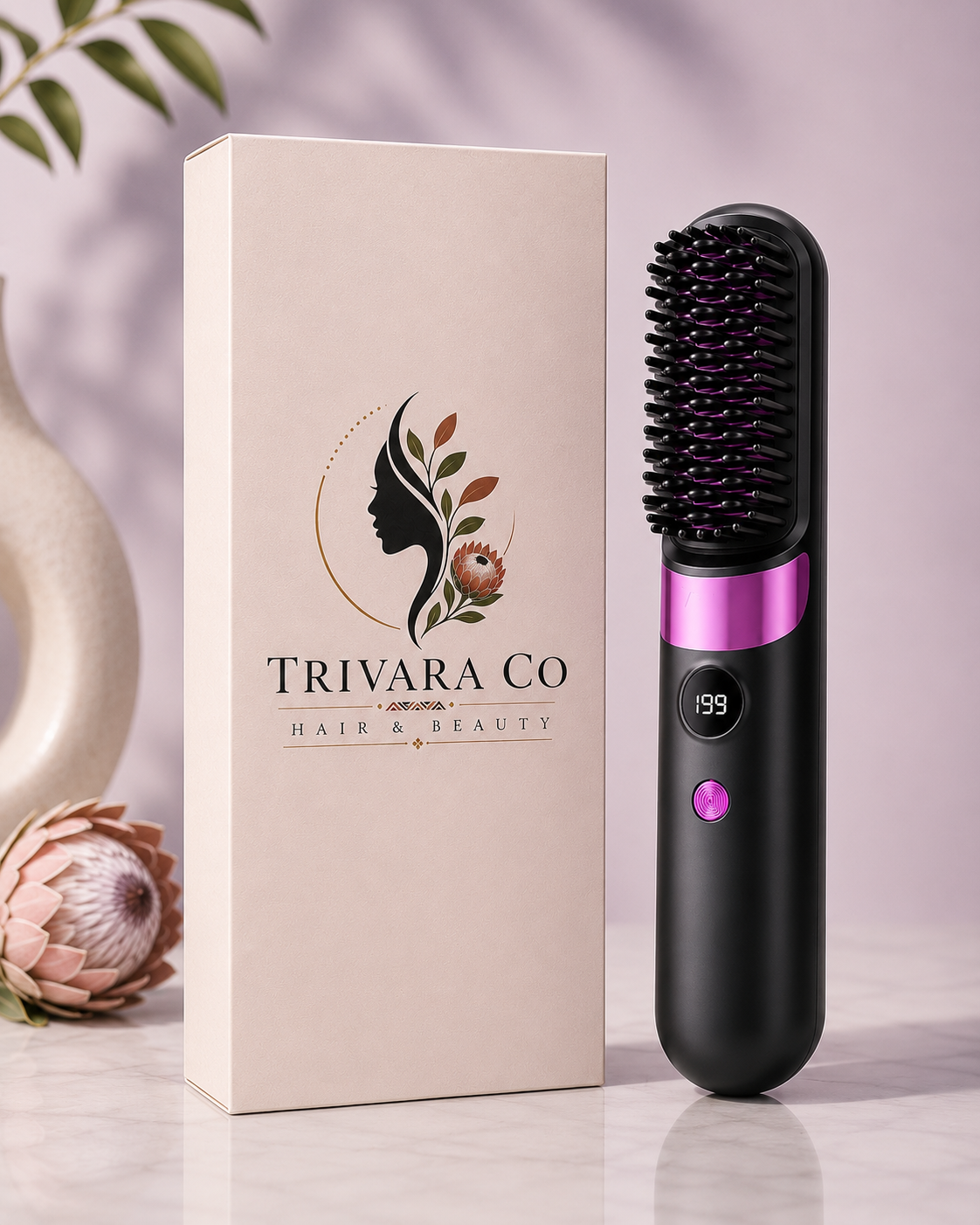 Trivara Co™ Straightening Brush