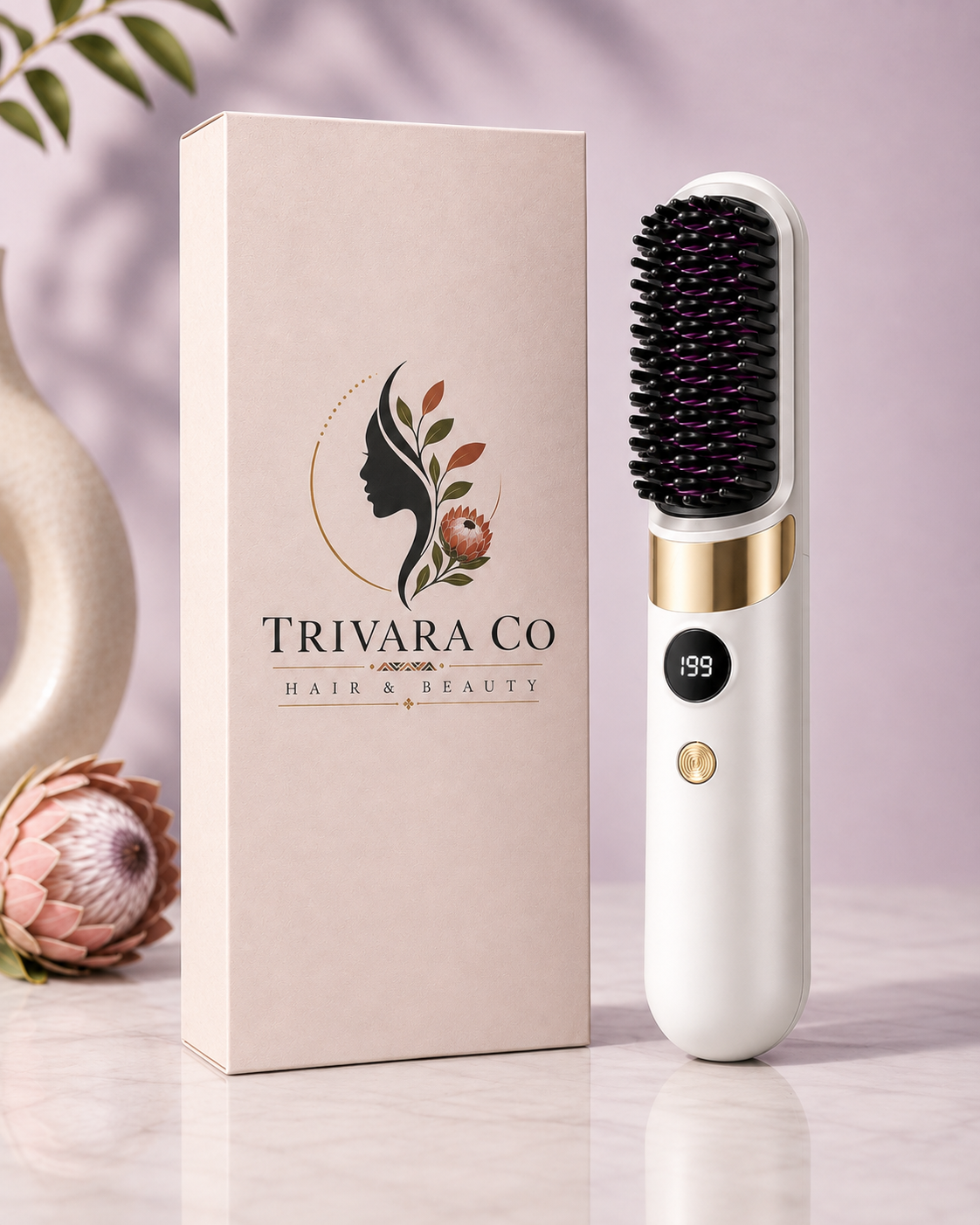 Trivara Co™ Straightening Brush